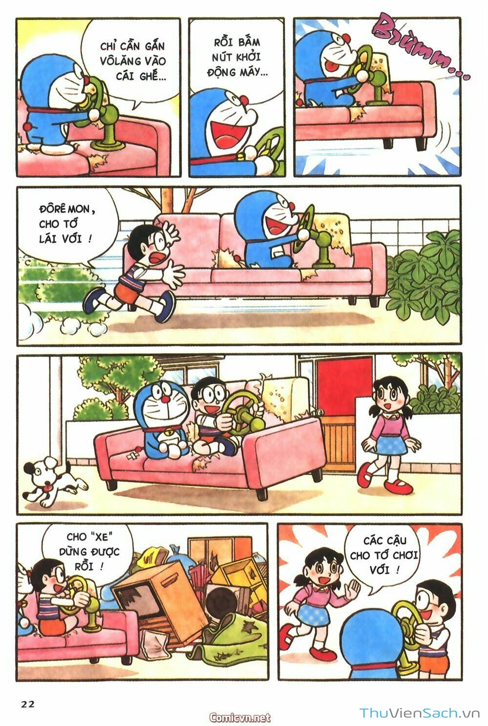 Truyện Tranh Doraemon Màu trang 5