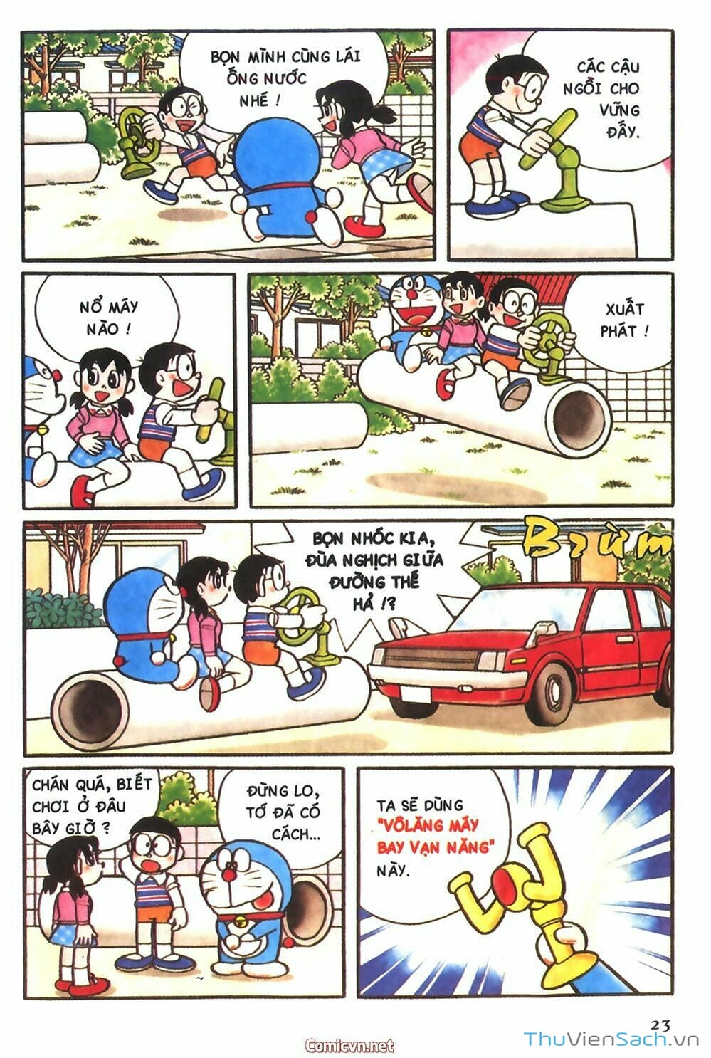 Truyện Tranh Doraemon Màu trang 587