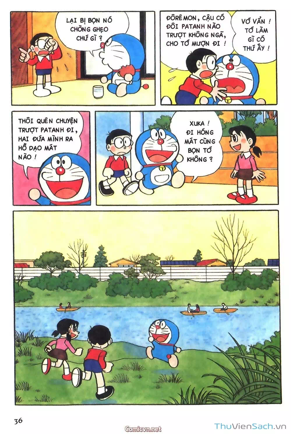 Truyện Tranh Doraemon Màu trang 5