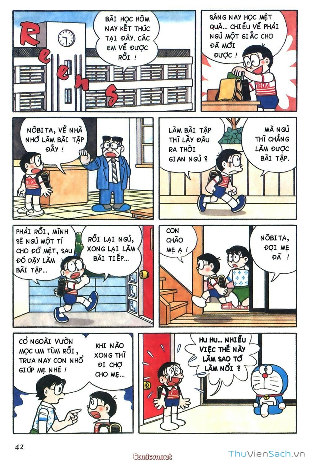 Truyện Tranh Doraemon Màu trang 605