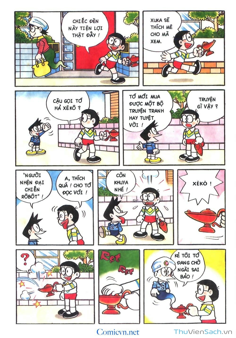 Truyện Tranh Doraemon Màu trang 694