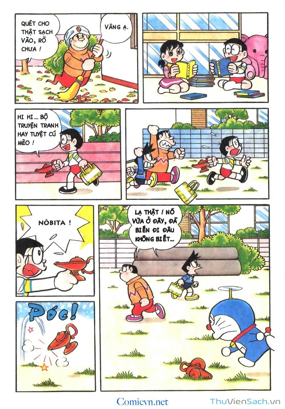 Truyện Tranh Doraemon Màu trang 695