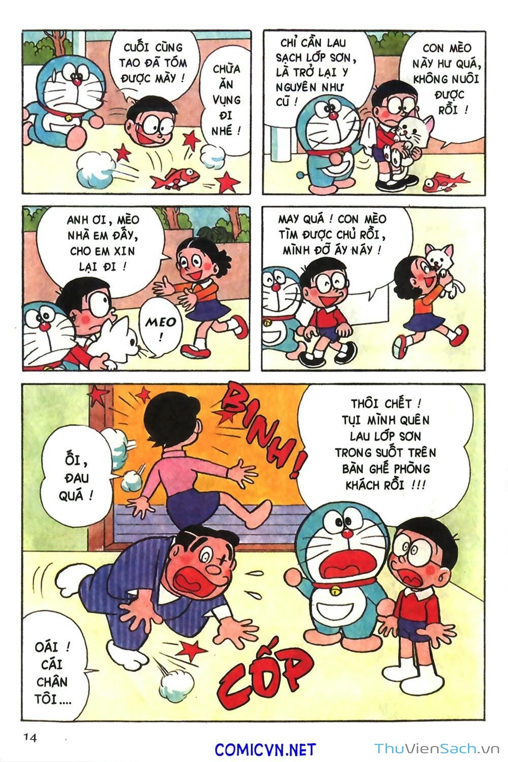 Truyện Tranh Doraemon Màu trang 5