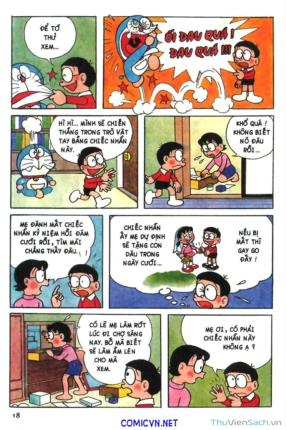 Truyện Tranh Doraemon Màu trang 726