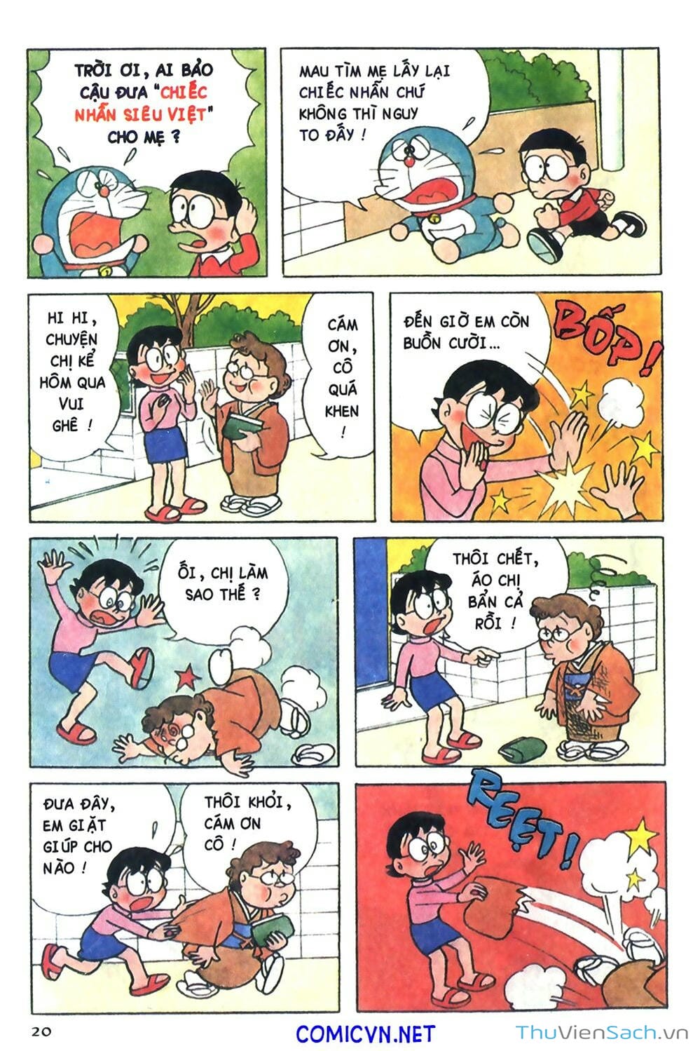 Truyện Tranh Doraemon Màu trang 728