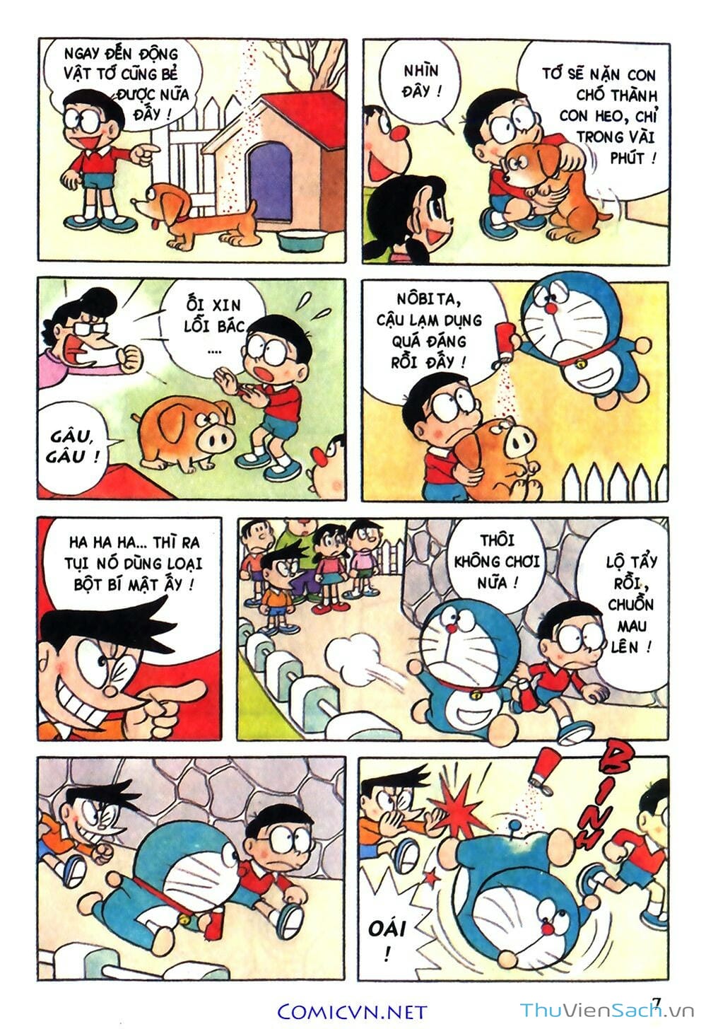 Truyện Tranh Doraemon Màu trang 752