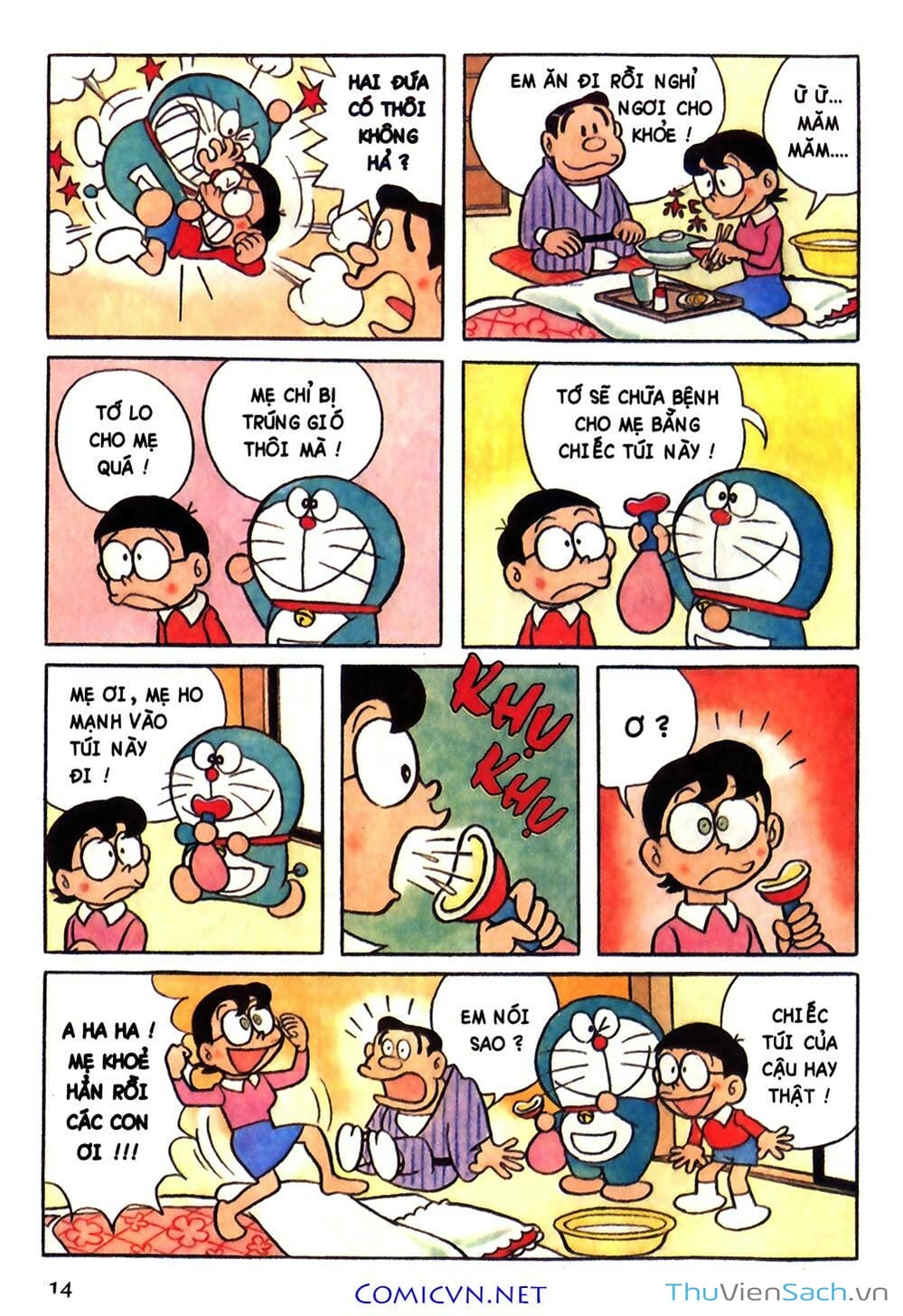 Truyện Tranh Doraemon Màu trang 759