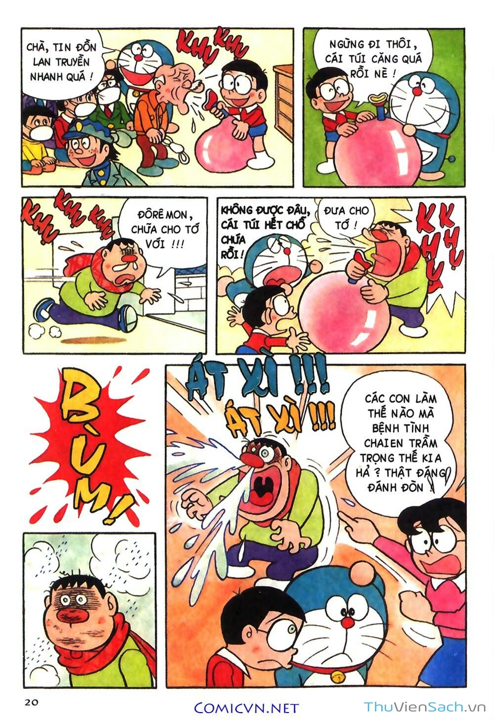 Truyện Tranh Doraemon Màu trang 5