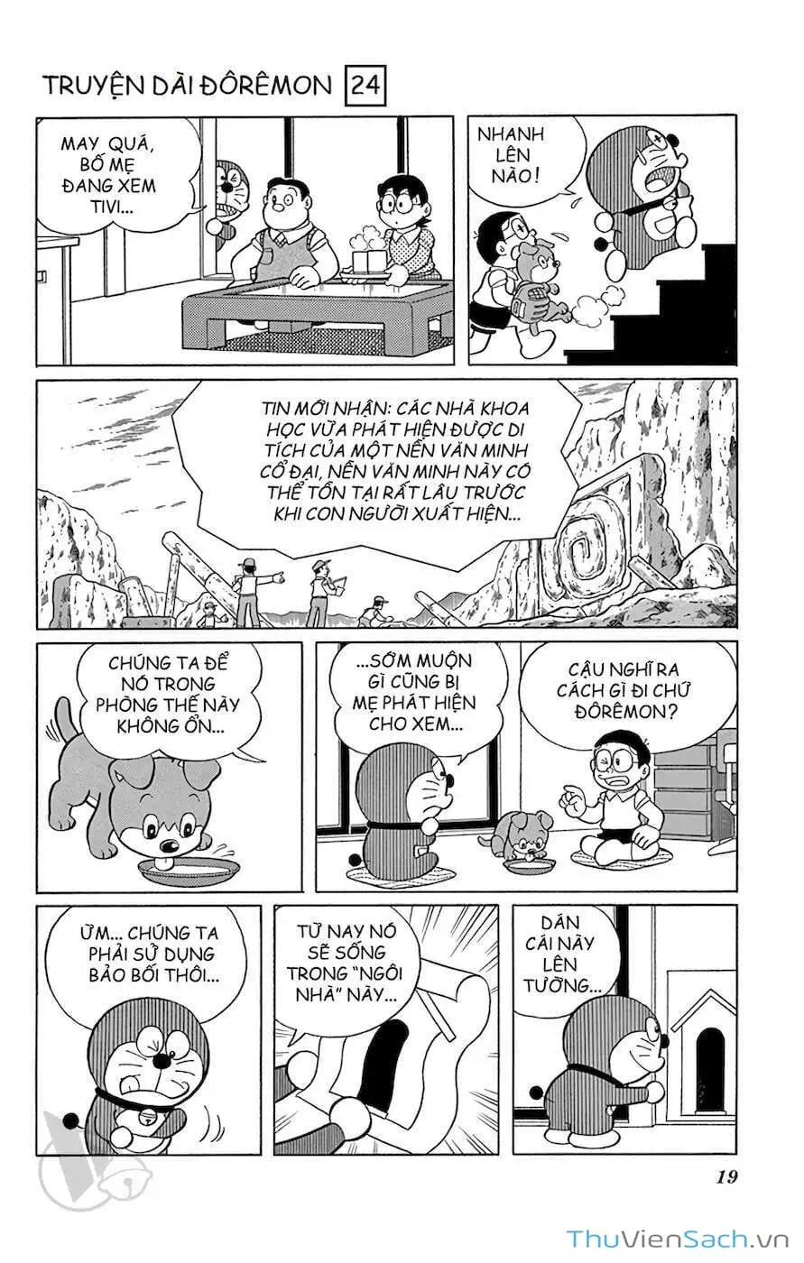 Truyện Tranh Doraemon: Nôbita Ở Vương Quốc Chó Mèo trang 11