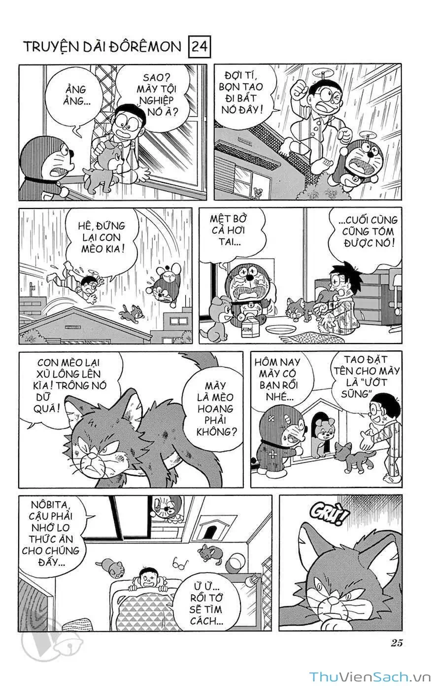 Truyện Tranh Doraemon: Nôbita Ở Vương Quốc Chó Mèo trang 11