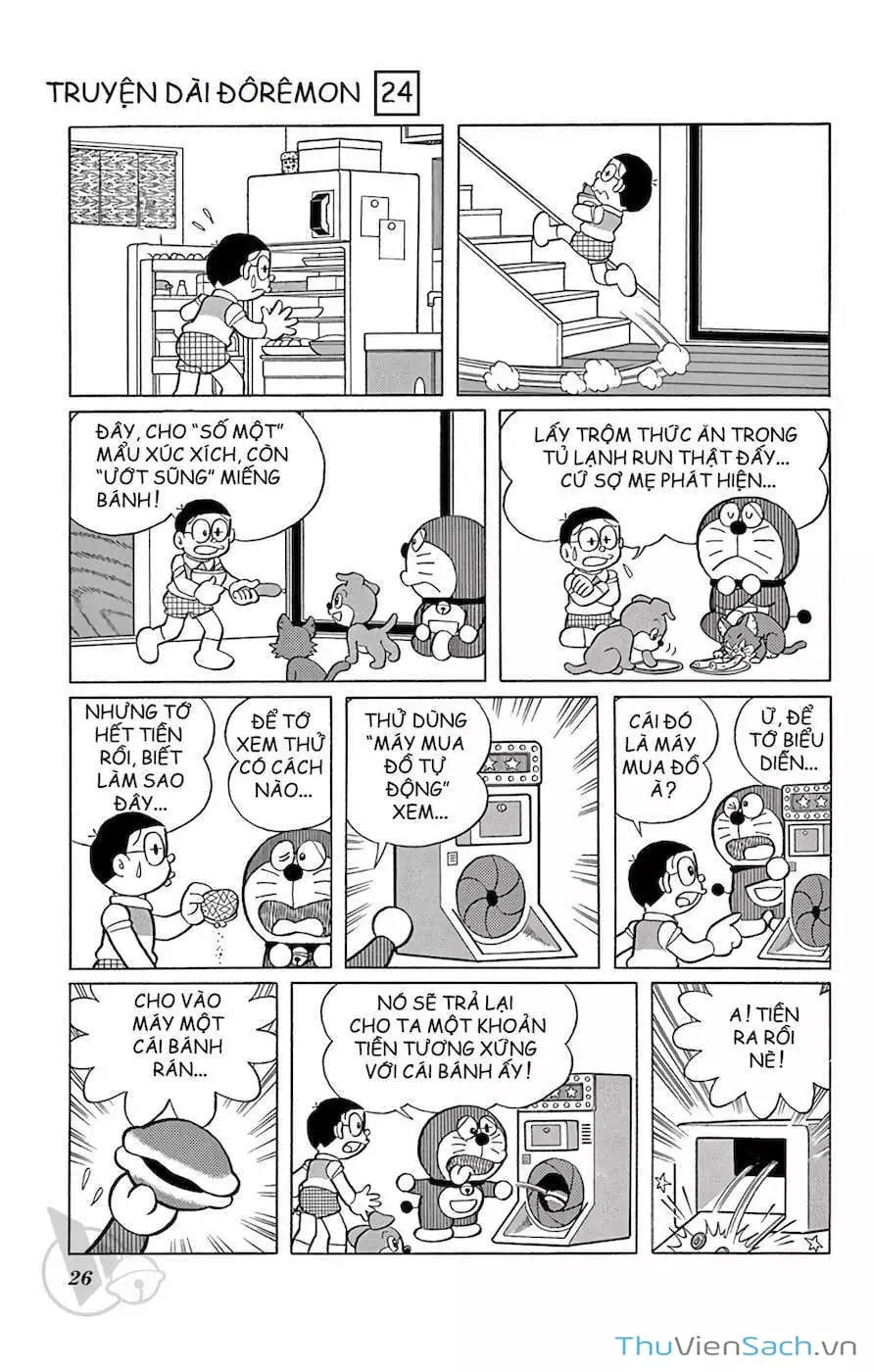 Truyện Tranh Doraemon: Nôbita Ở Vương Quốc Chó Mèo trang 11