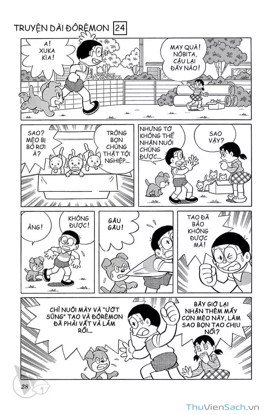 Truyện Tranh Doraemon: Nôbita Ở Vương Quốc Chó Mèo trang 11