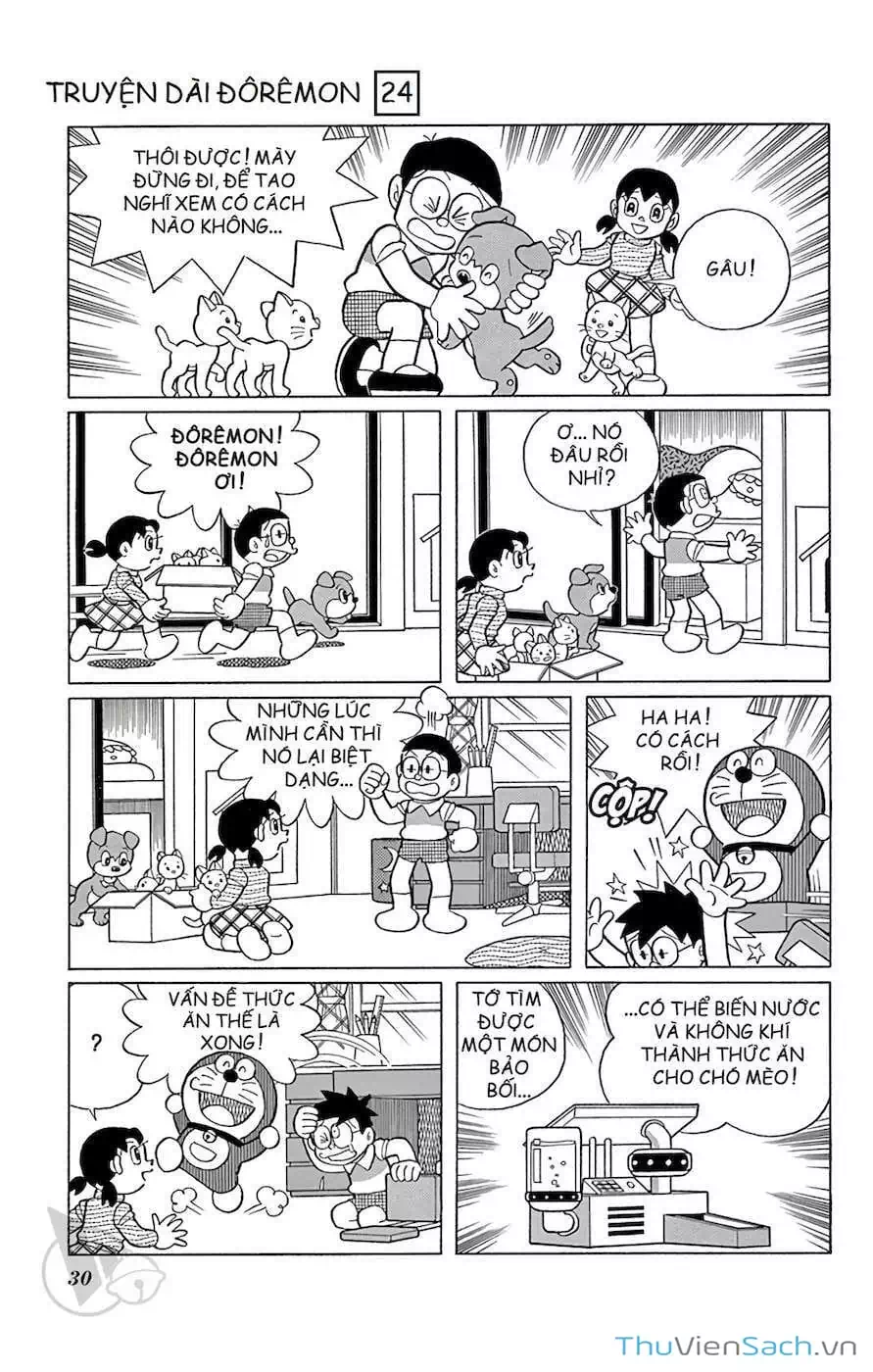 Truyện Tranh Doraemon: Nôbita Ở Vương Quốc Chó Mèo trang 11