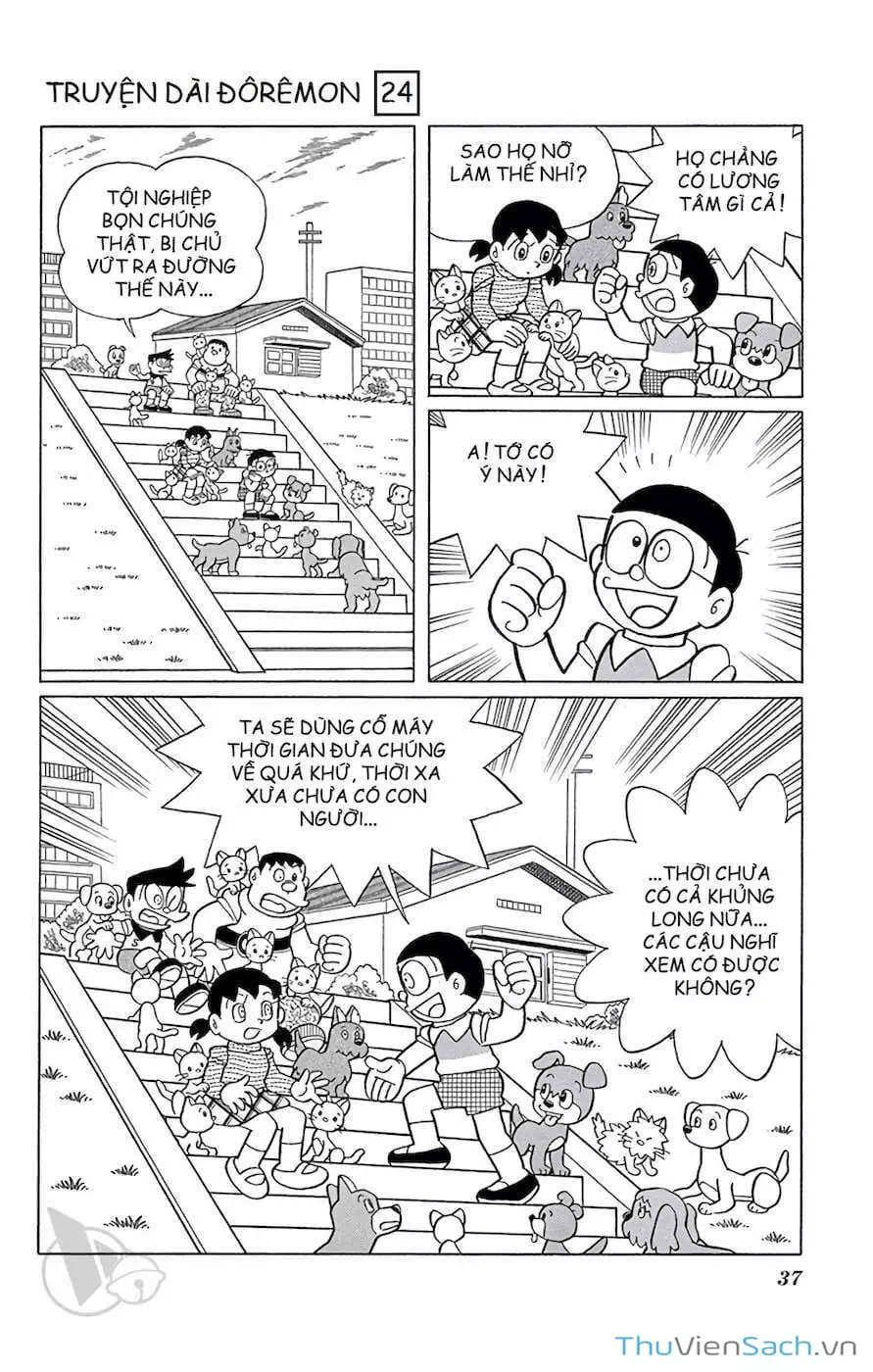 Truyện Tranh Doraemon: Nôbita Ở Vương Quốc Chó Mèo trang 11