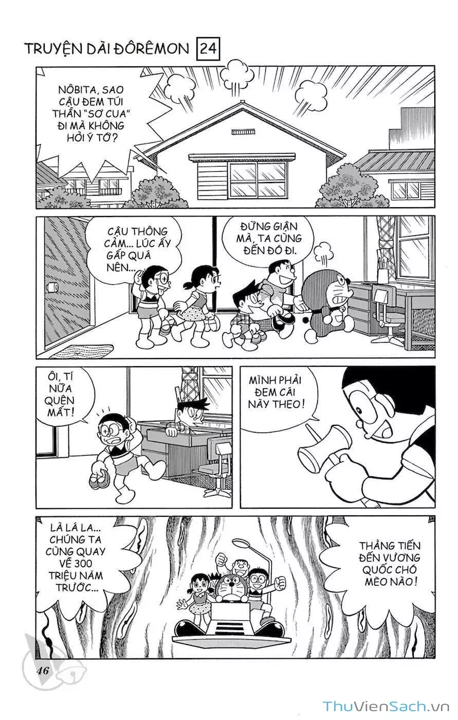 Truyện Tranh Doraemon: Nôbita Ở Vương Quốc Chó Mèo trang 11
