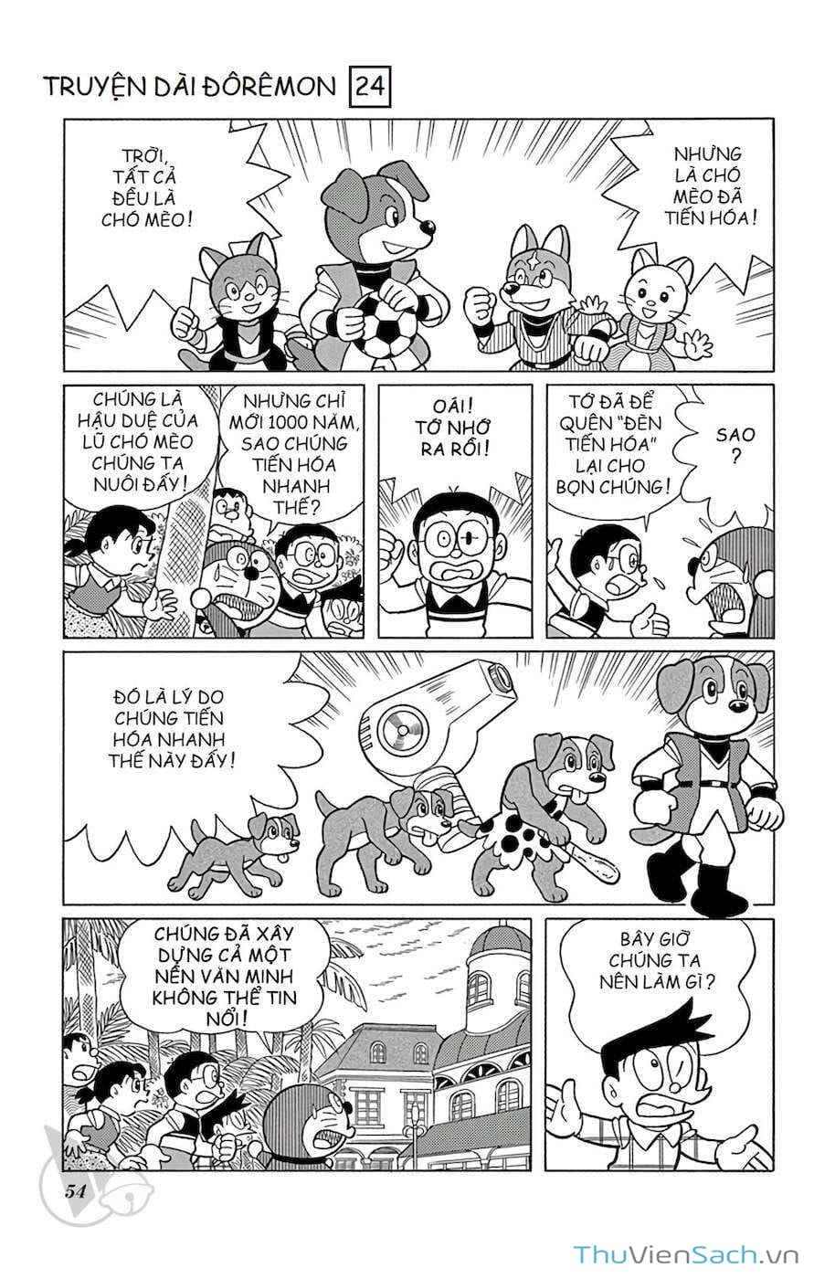 Truyện Tranh Doraemon: Nôbita Ở Vương Quốc Chó Mèo trang 11