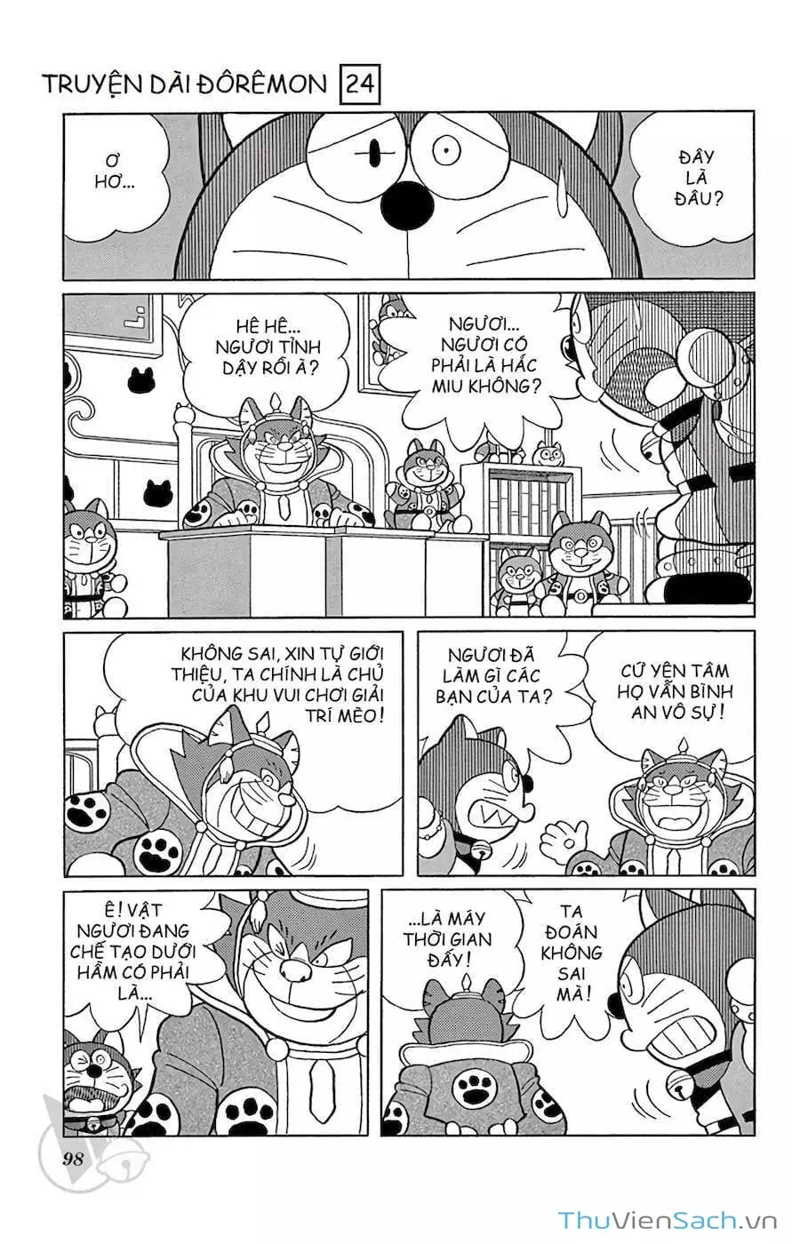 Truyện Tranh Doraemon: Nôbita Ở Vương Quốc Chó Mèo trang 11