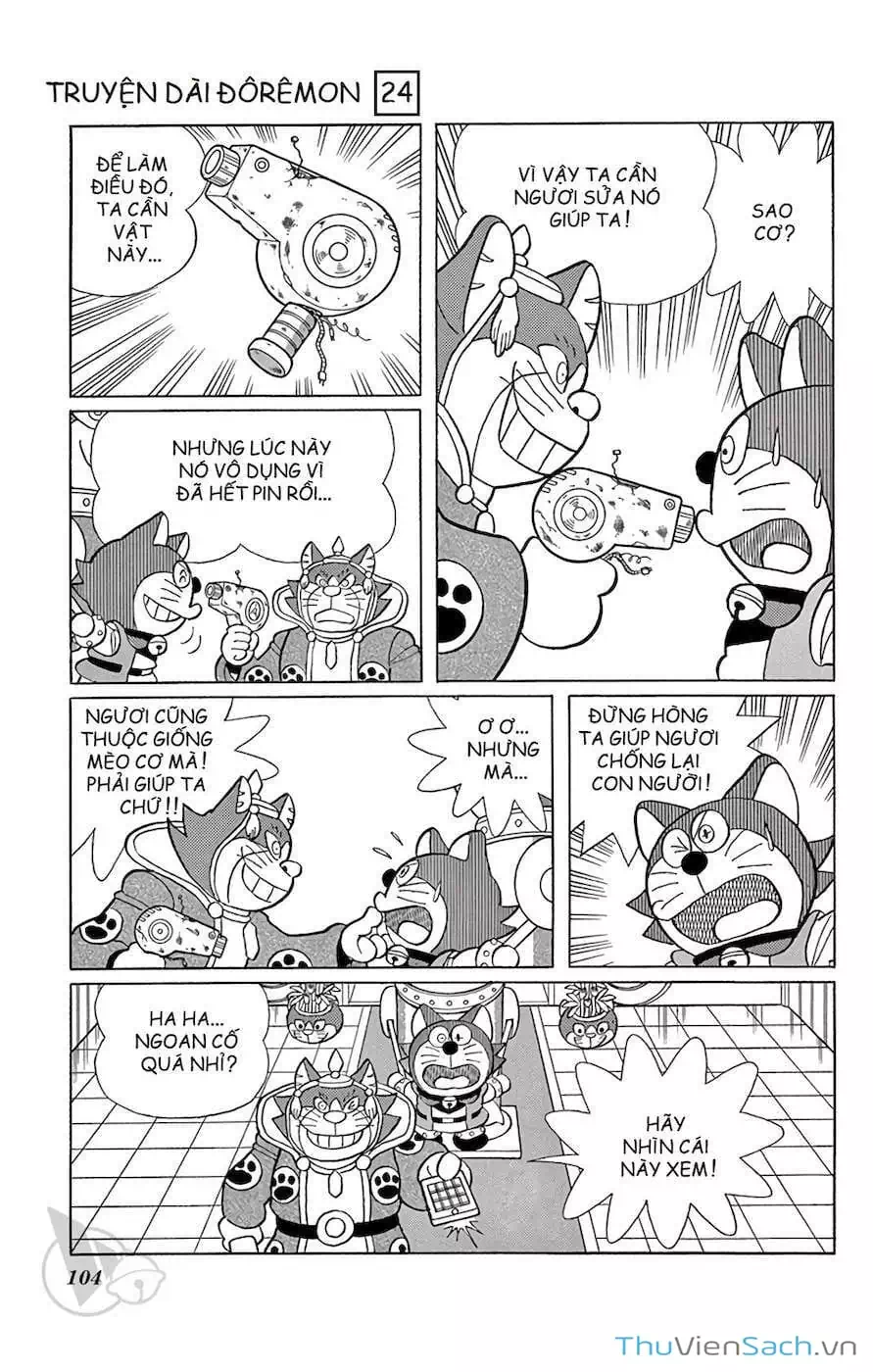Truyện Tranh Doraemon: Nôbita Ở Vương Quốc Chó Mèo trang 11