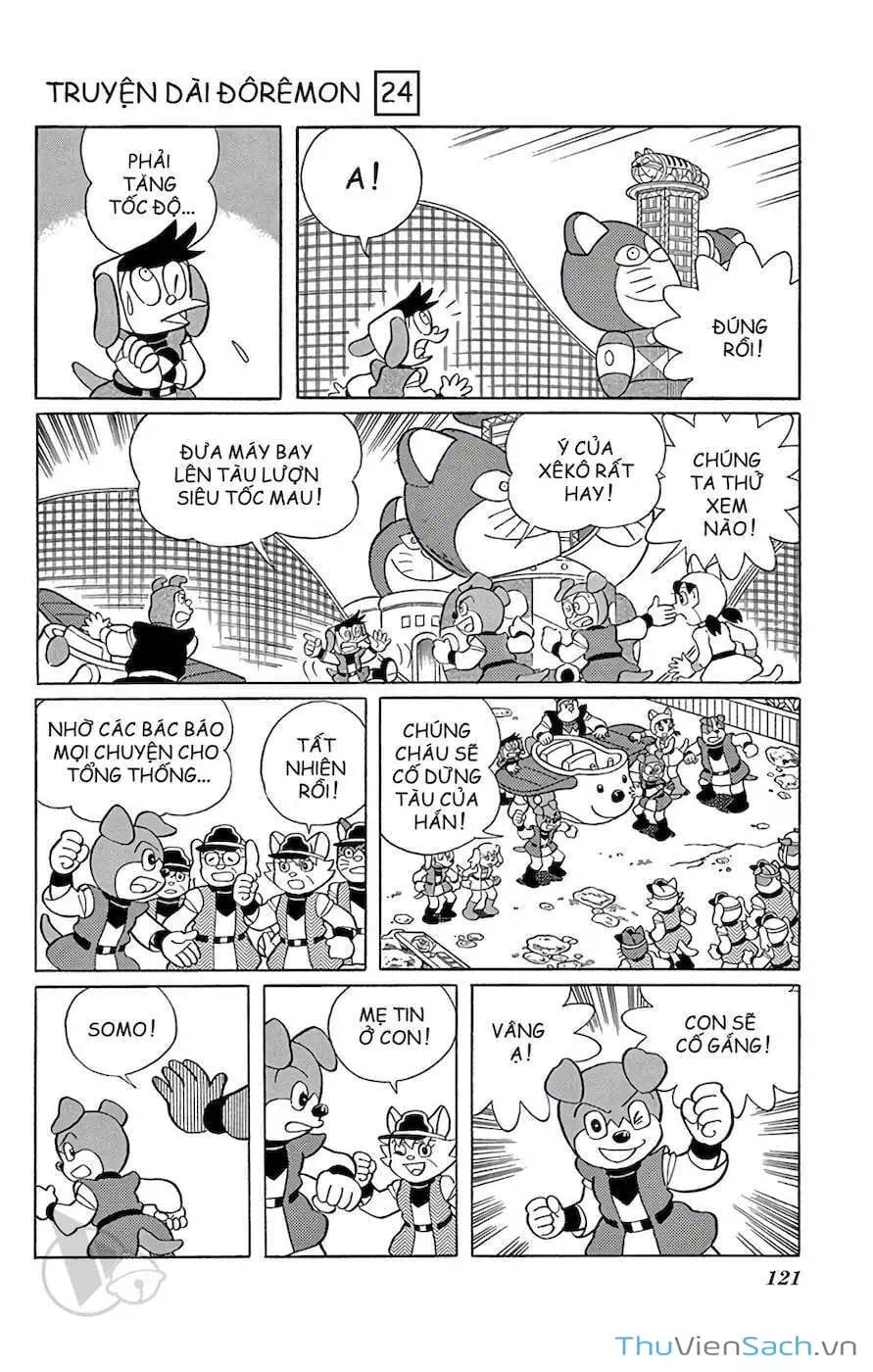 Truyện Tranh Doraemon: Nôbita Ở Vương Quốc Chó Mèo trang 11