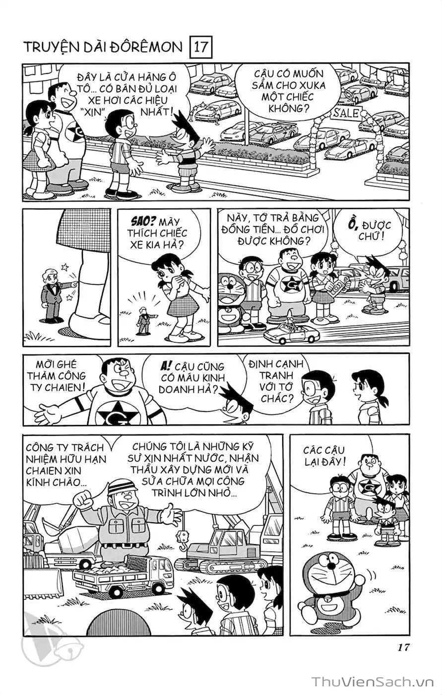 Truyện Tranh Doraemon: Thành Phố Thú Nhồi Bông trang 11