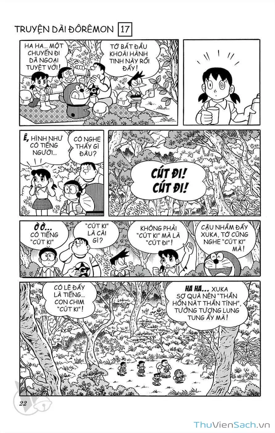 Truyện Tranh Doraemon: Thành Phố Thú Nhồi Bông trang 11