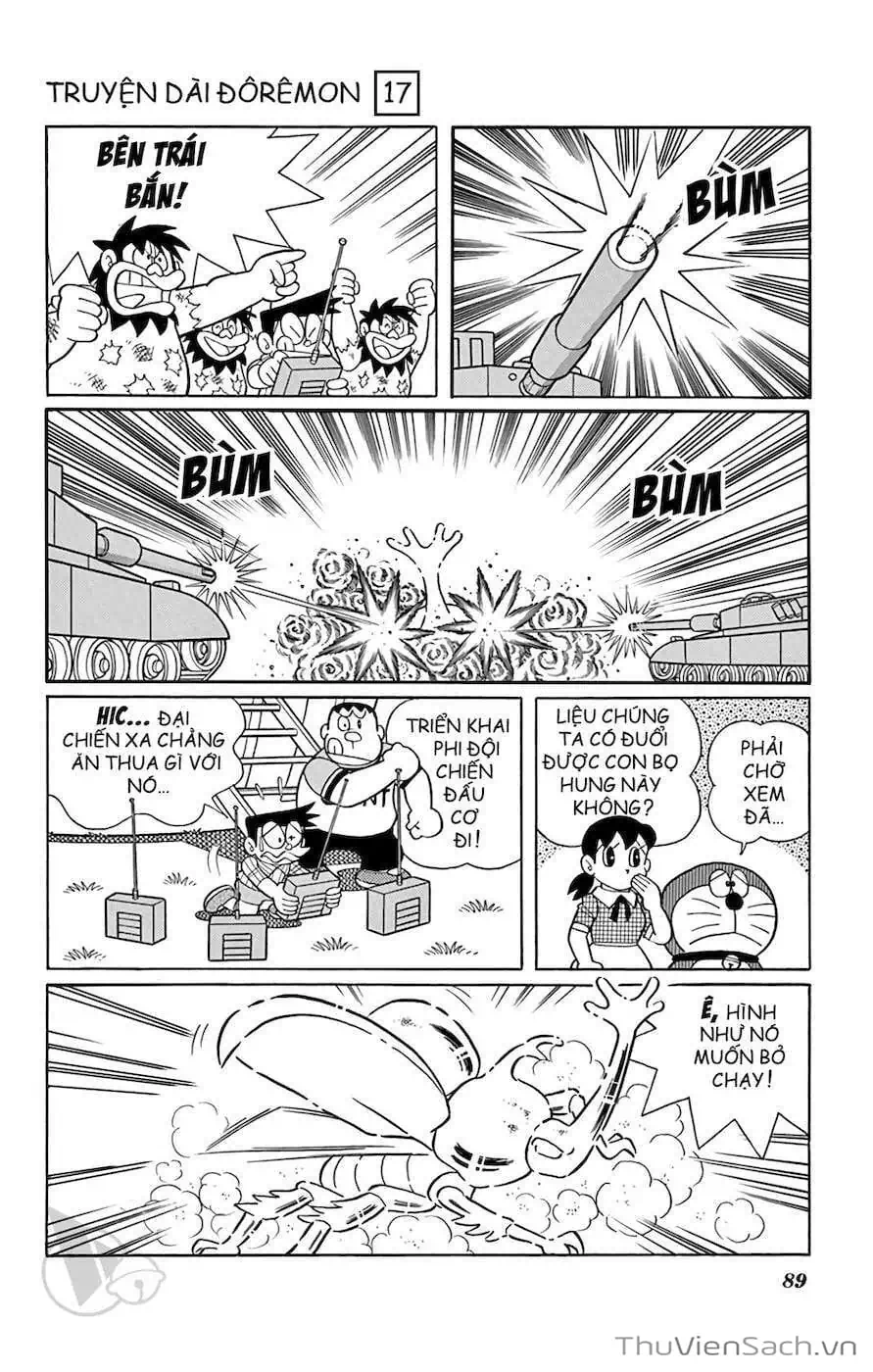 Truyện Tranh Doraemon: Thành Phố Thú Nhồi Bông trang 11