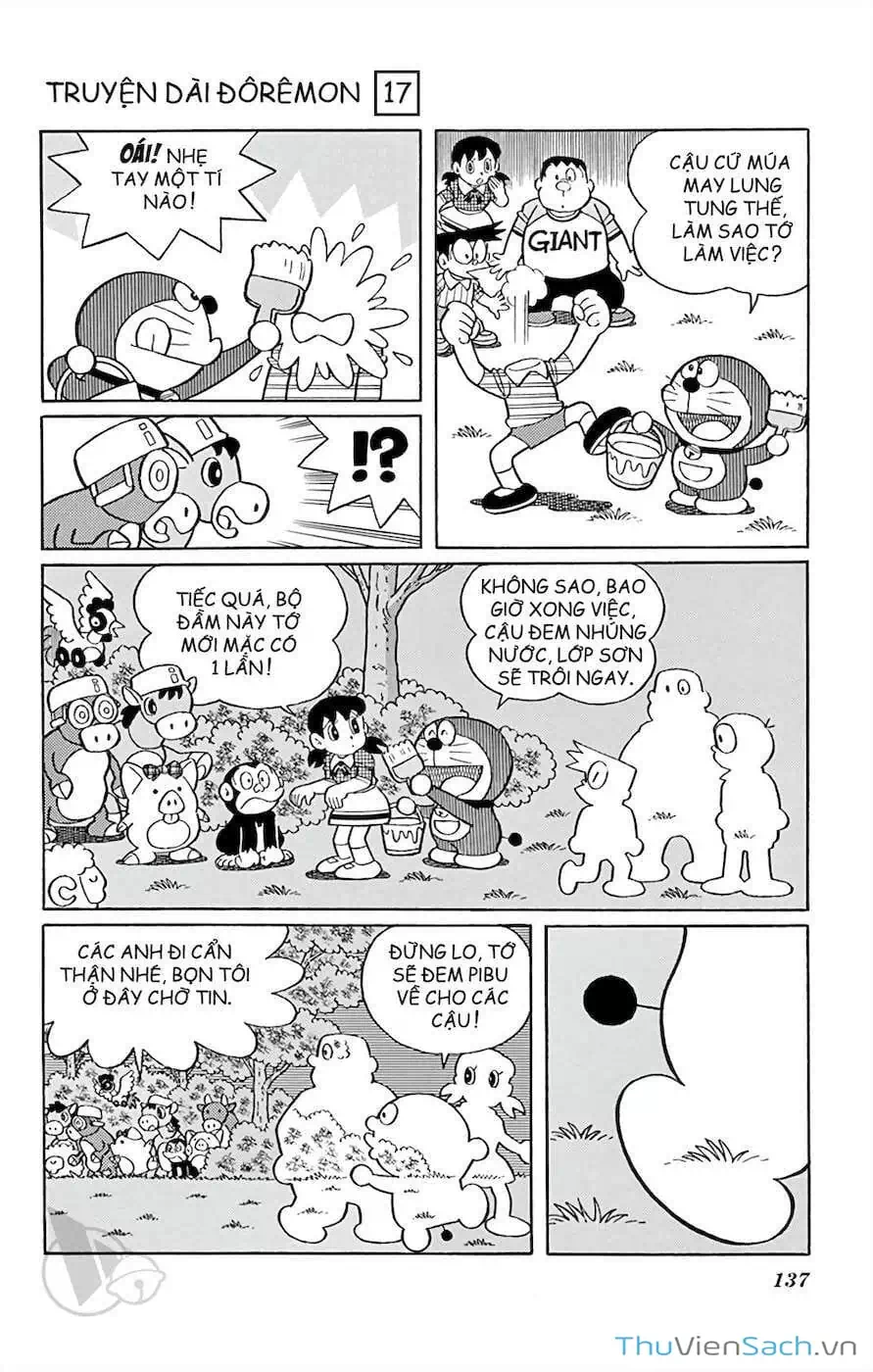 Truyện Tranh Doraemon: Thành Phố Thú Nhồi Bông trang 11