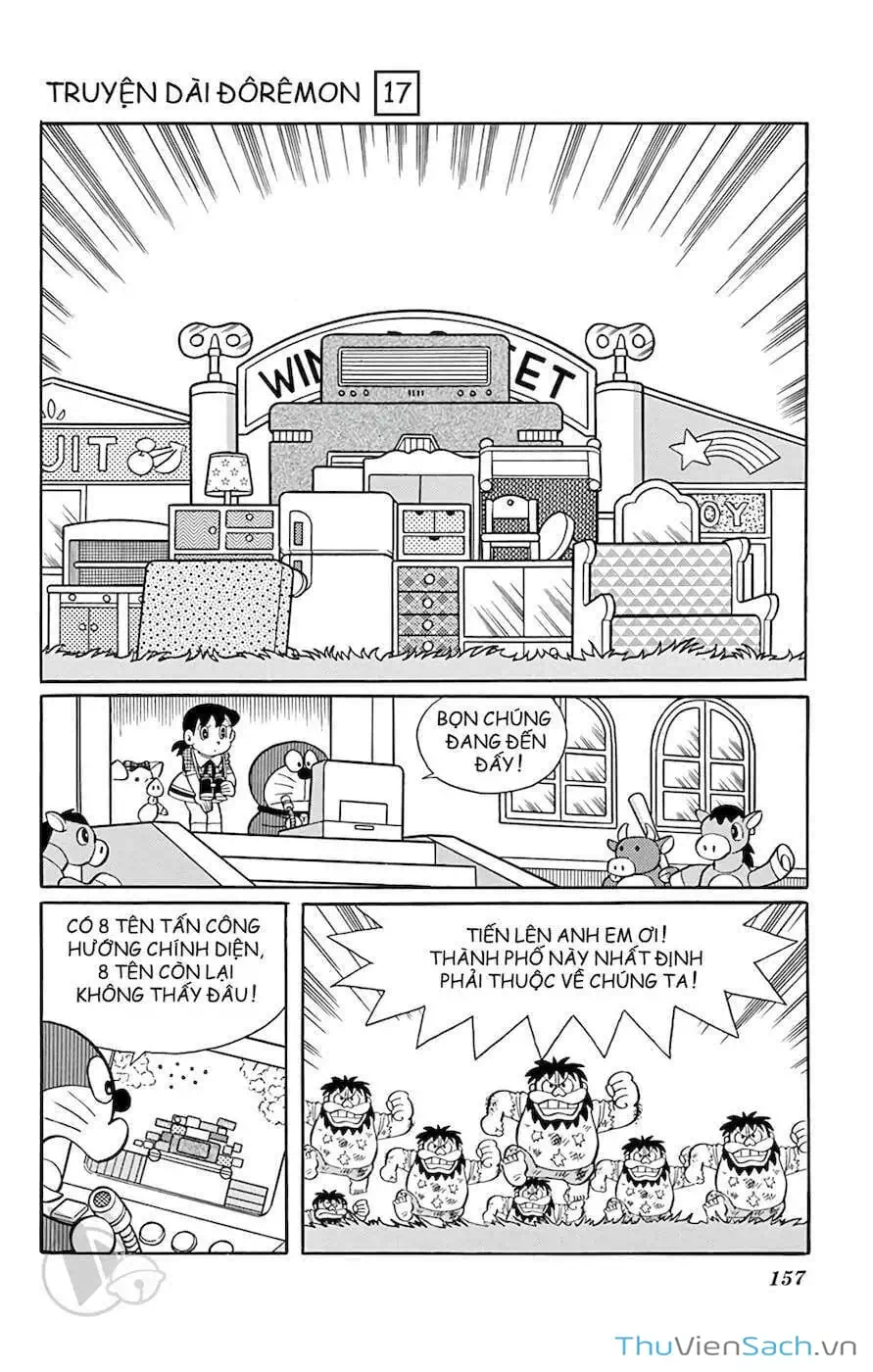 Truyện Tranh Doraemon: Thành Phố Thú Nhồi Bông trang 11