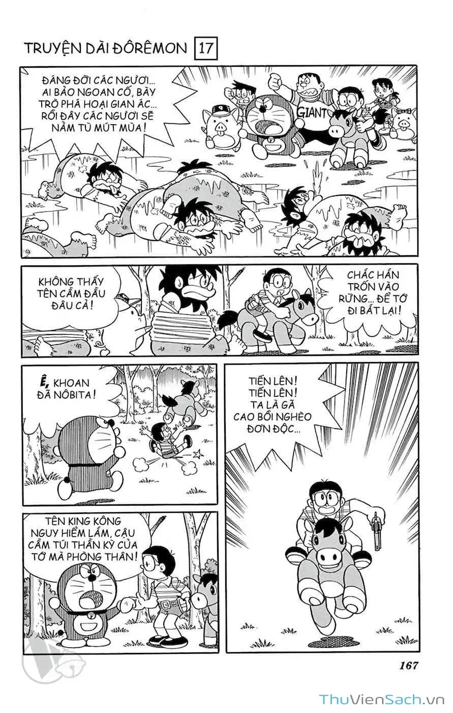 Truyện Tranh Doraemon: Thành Phố Thú Nhồi Bông trang 11