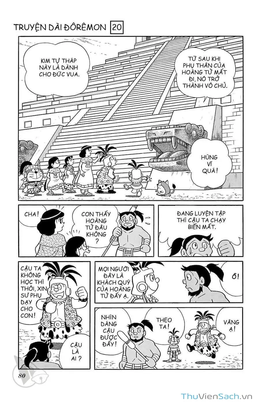 Truyện Tranh Doraemon: Truyền Thuyết Về Vua Mặt Trời Nôbita trang 11