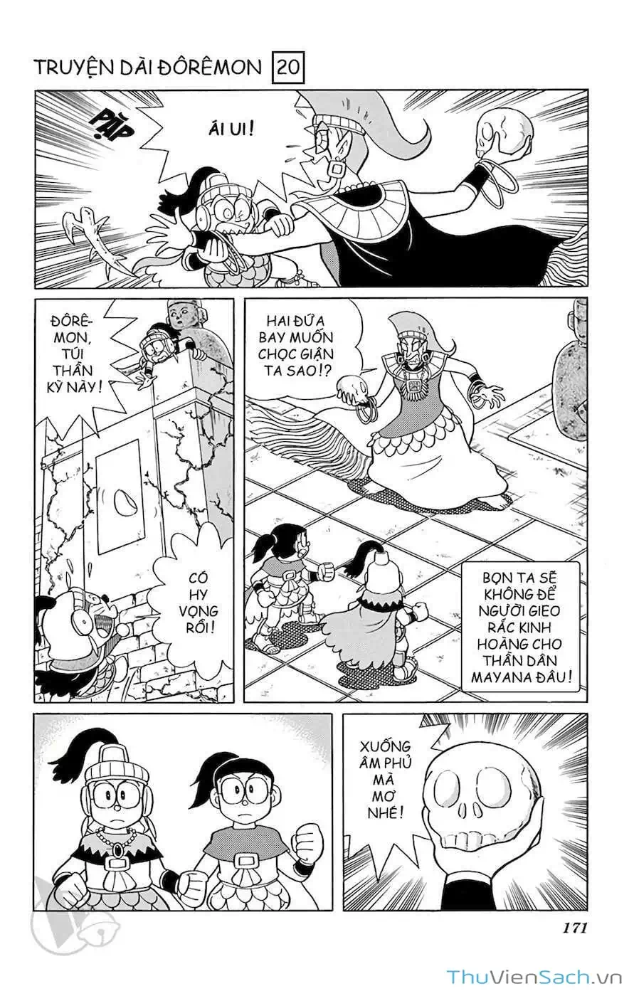 Truyện Tranh Doraemon: Truyền Thuyết Về Vua Mặt Trời Nôbita trang 11