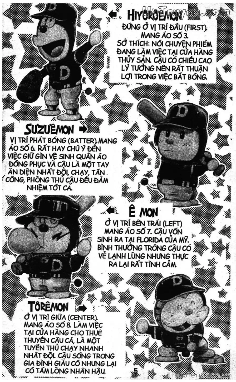 Truyện Tranh Doraemon Bóng Chày trang 3