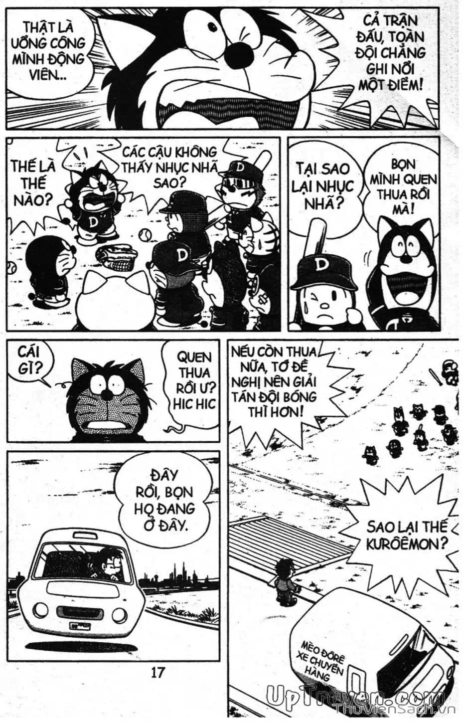 Truyện Tranh Doraemon Bóng Chày trang 3
