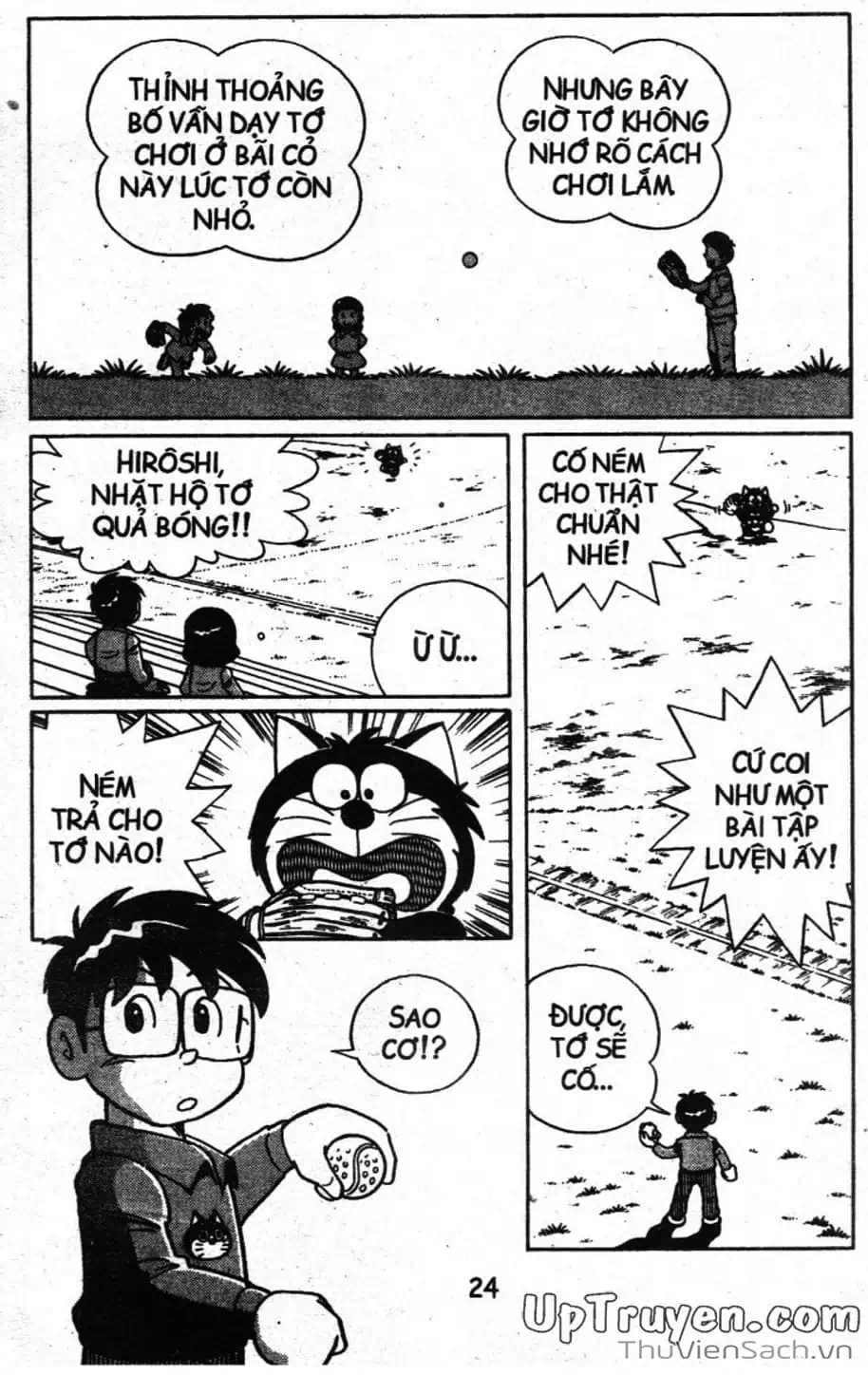 Truyện Tranh Doraemon Bóng Chày trang 3