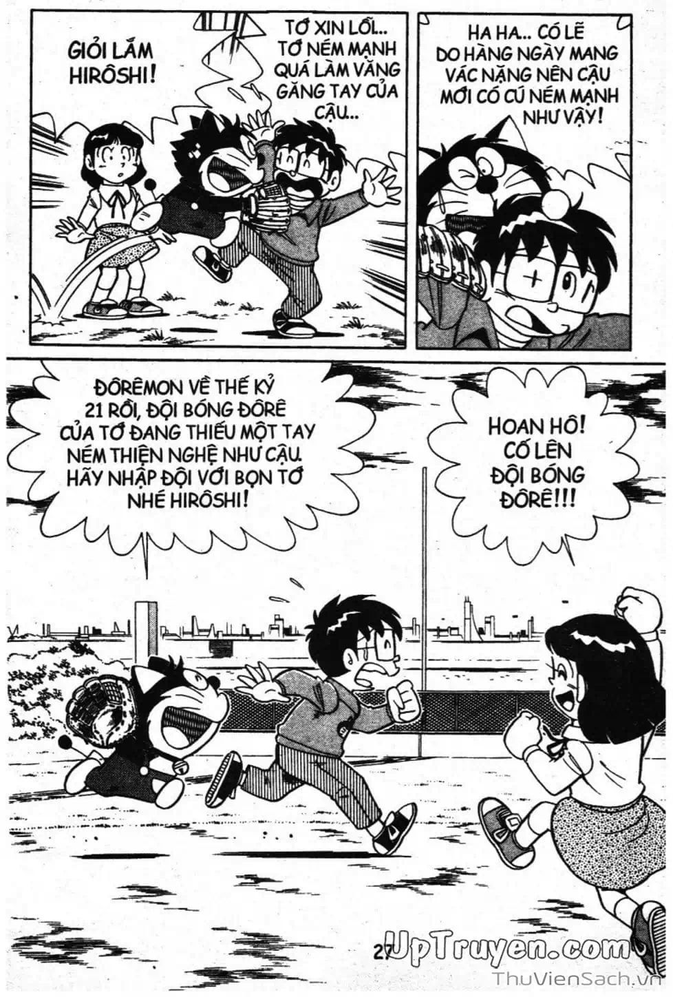 Truyện Tranh Doraemon Bóng Chày trang 3
