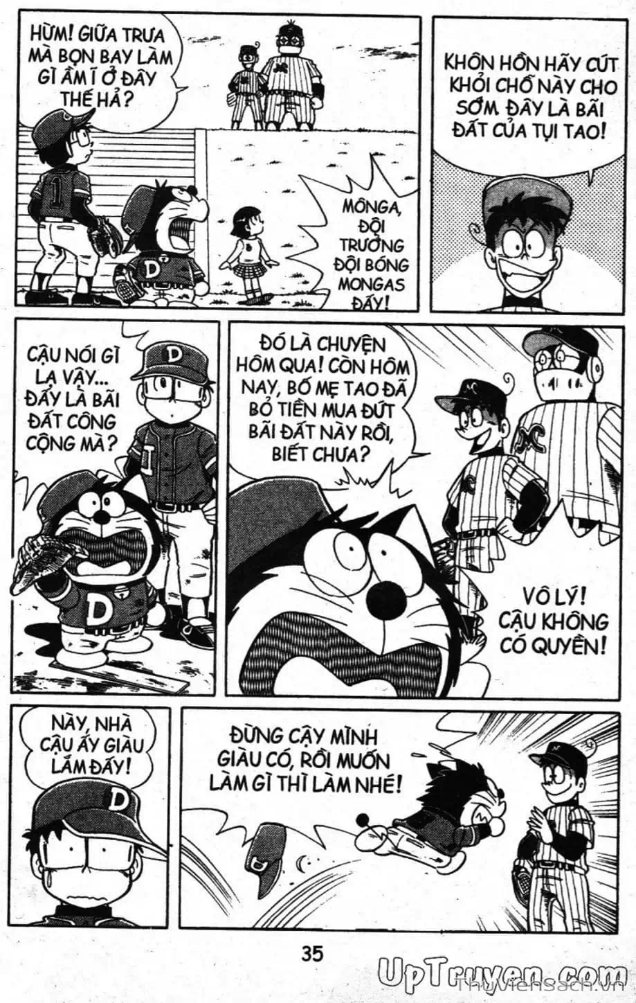 Truyện Tranh Doraemon Bóng Chày trang 3