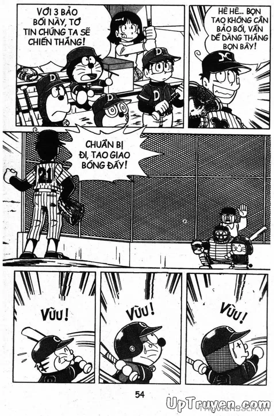 Truyện Tranh Doraemon Bóng Chày trang 3