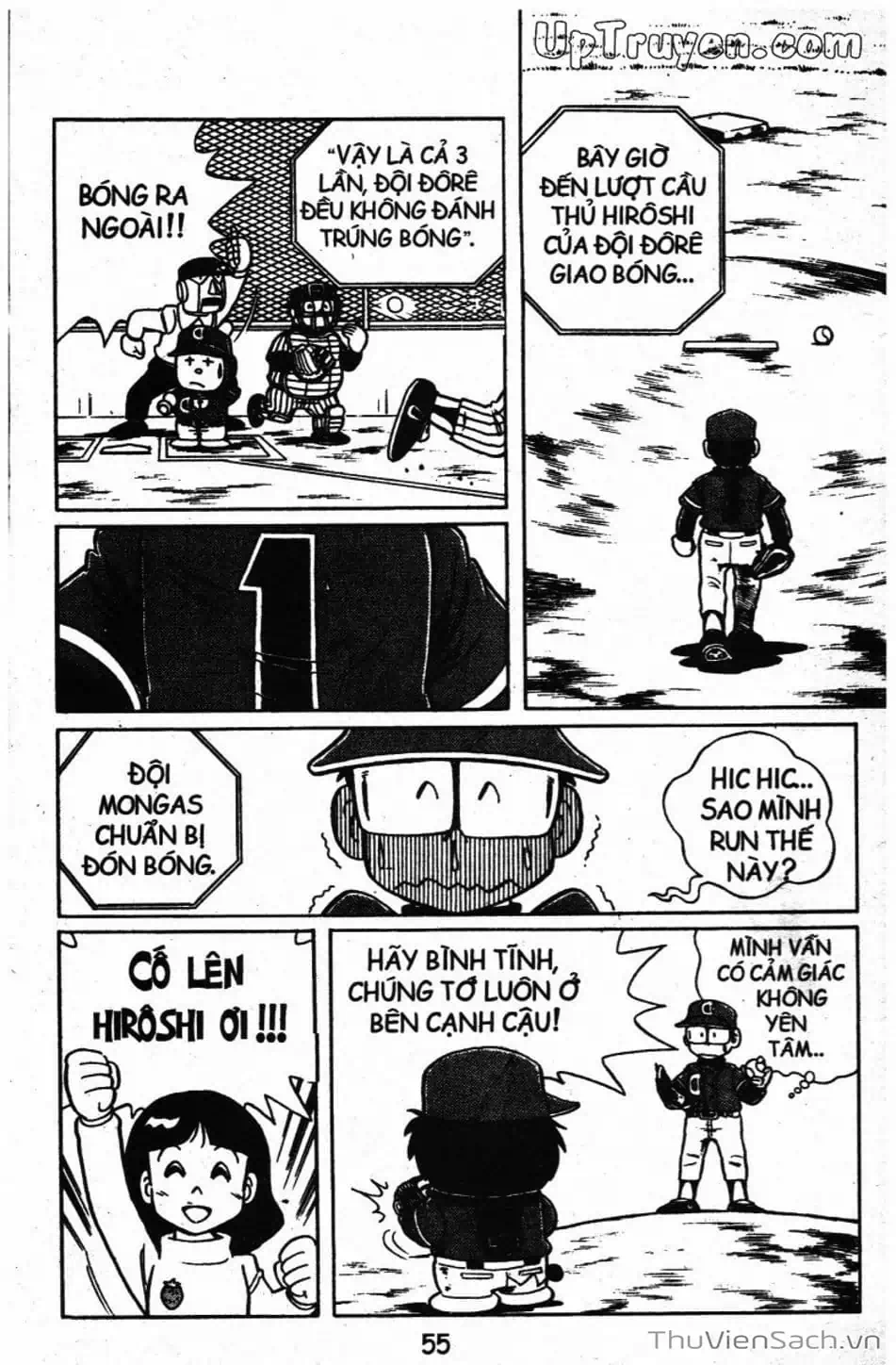 Truyện Tranh Doraemon Bóng Chày trang 3