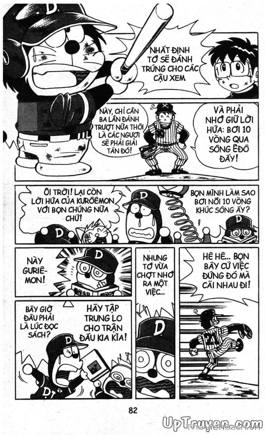 Truyện Tranh Doraemon Bóng Chày trang 3