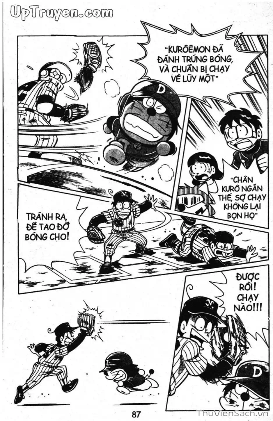 Truyện Tranh Doraemon Bóng Chày trang 3