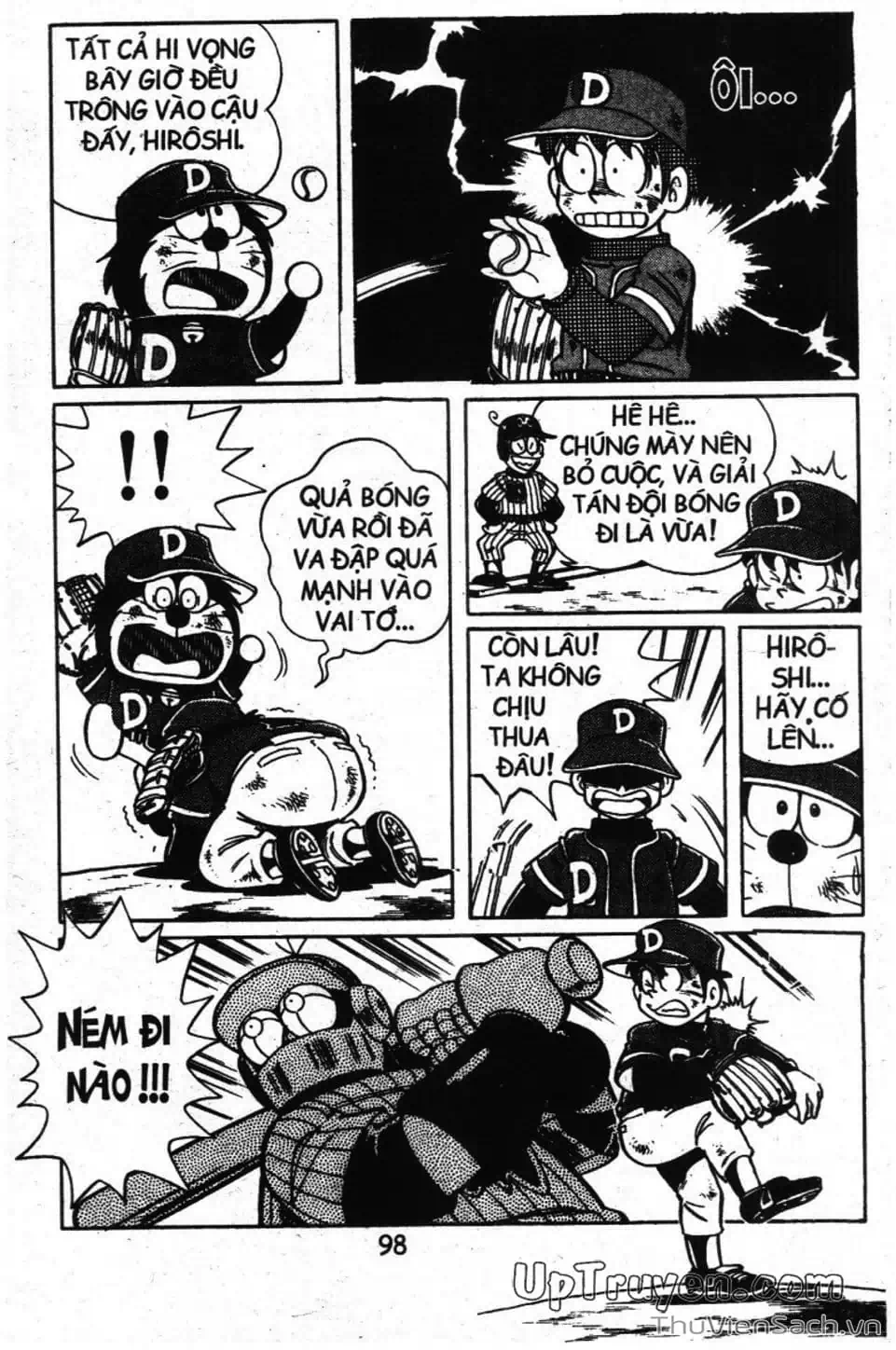 Truyện Tranh Doraemon Bóng Chày trang 3