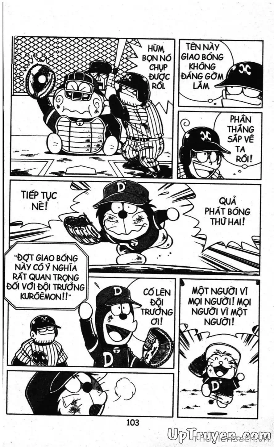 Truyện Tranh Doraemon Bóng Chày trang 3