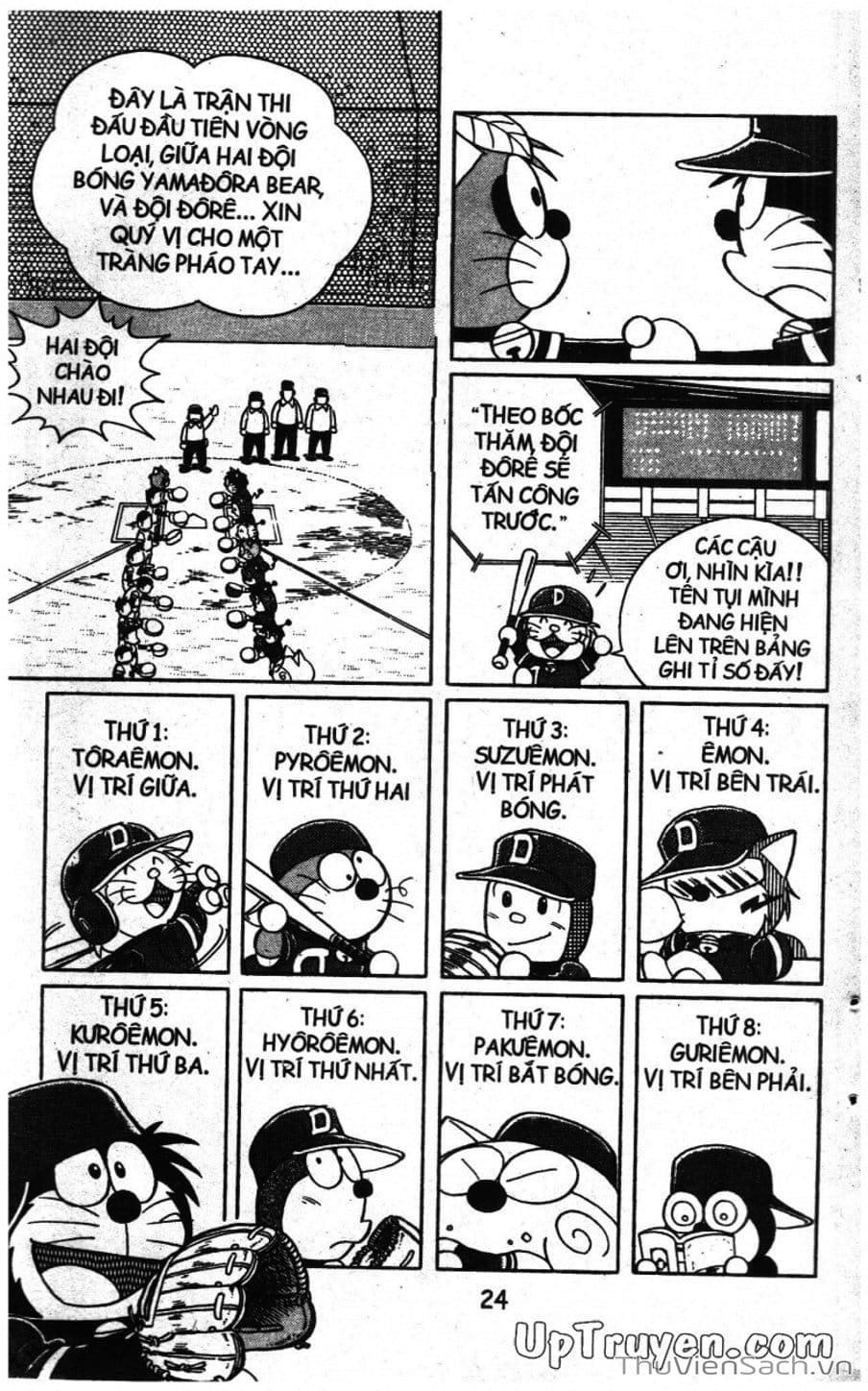 Truyện Tranh Doraemon Bóng Chày trang 3