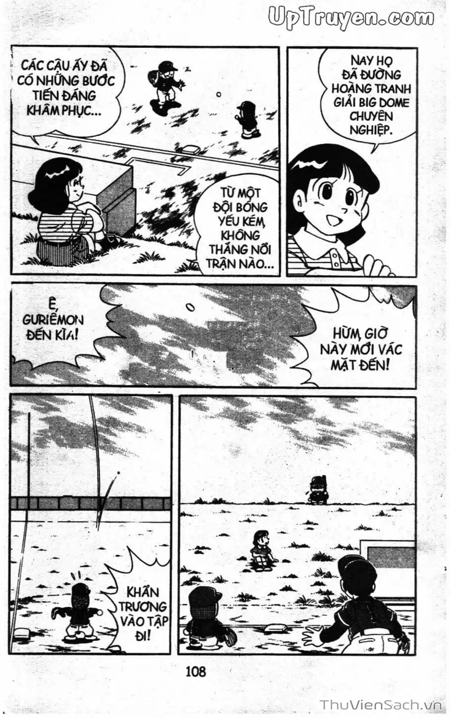 Truyện Tranh Doraemon Bóng Chày trang 3