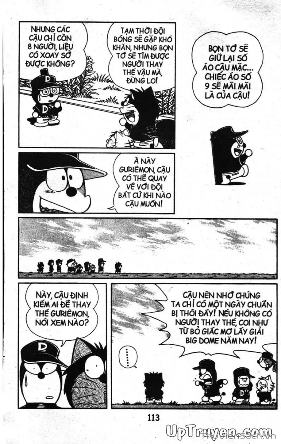 Truyện Tranh Doraemon Bóng Chày trang 3