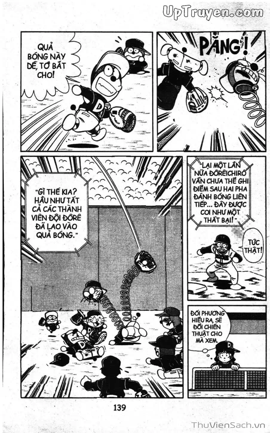 Truyện Tranh Doraemon Bóng Chày trang 3