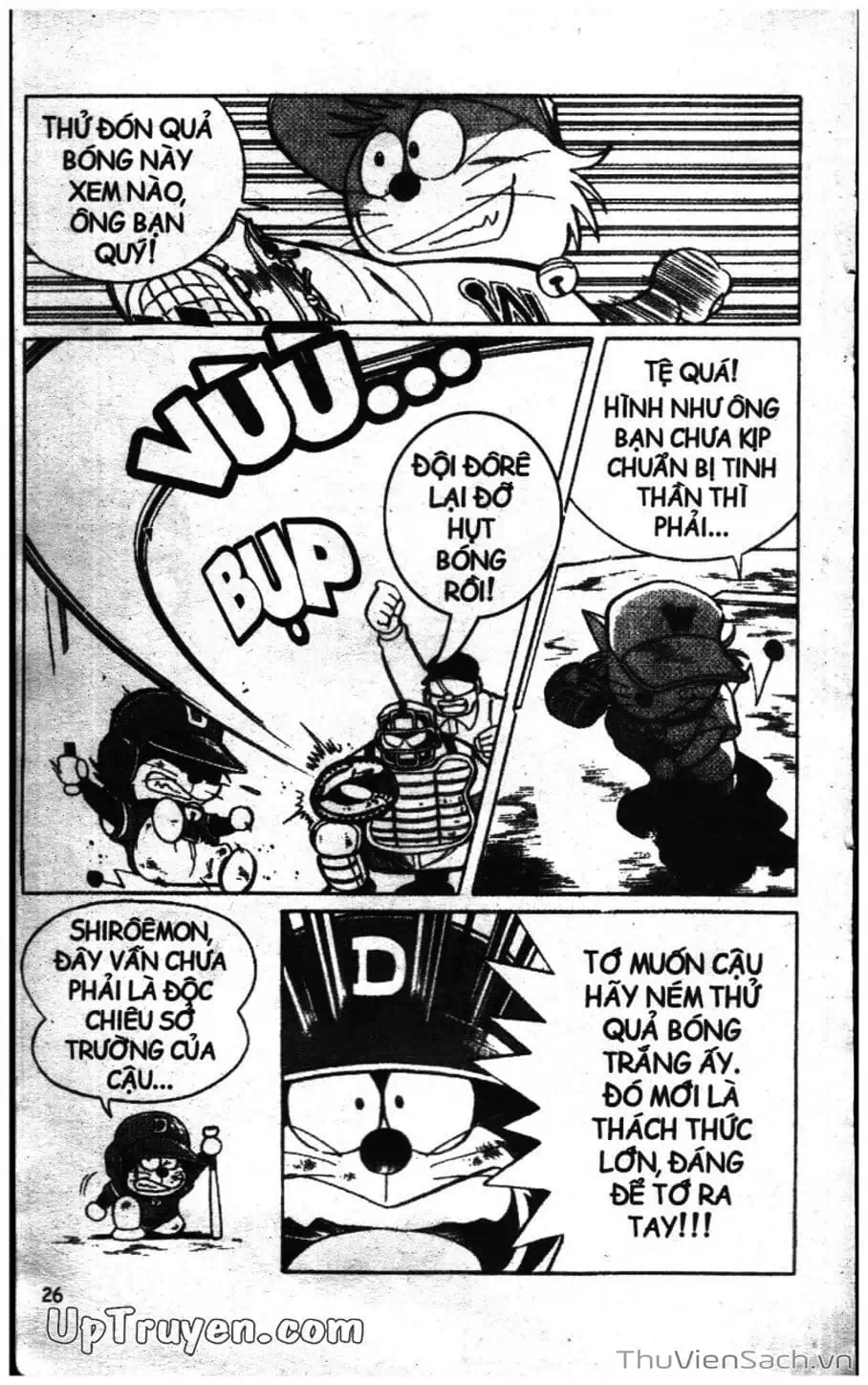 Truyện Tranh Doraemon Bóng Chày trang 3