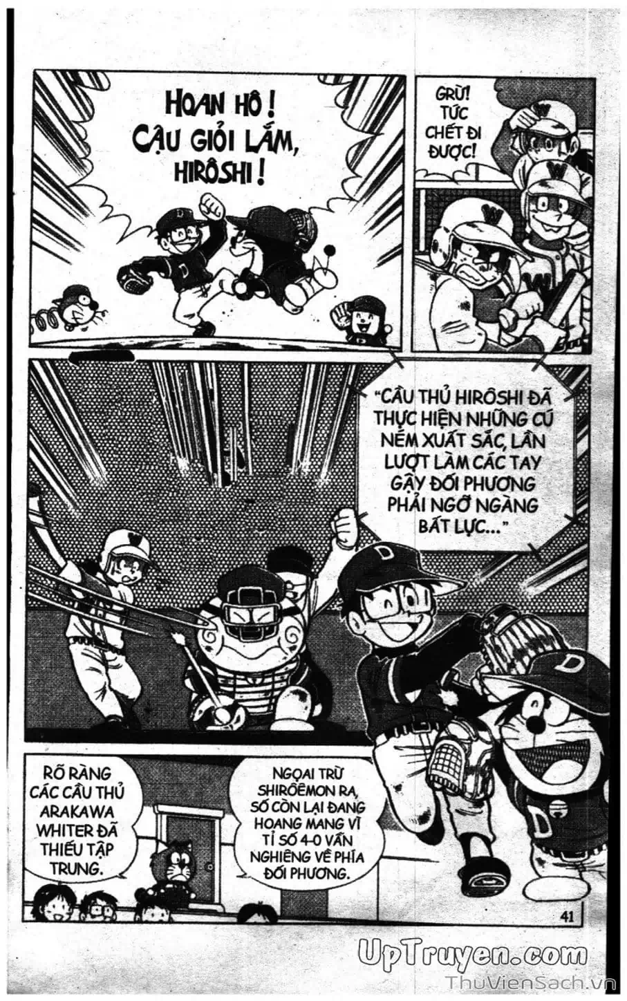 Truyện Tranh Doraemon Bóng Chày trang 3