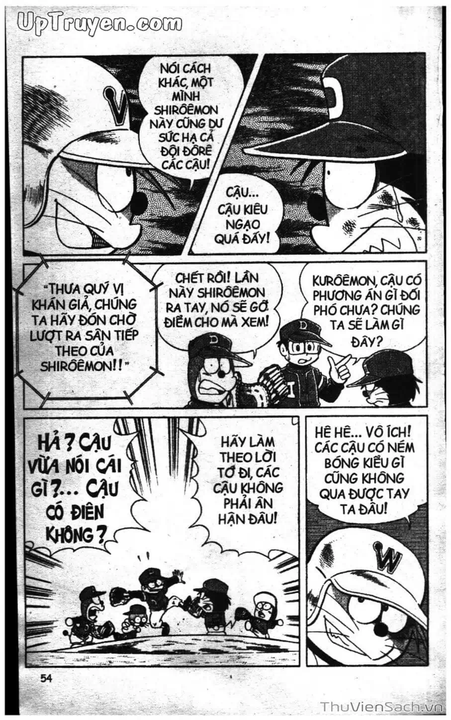 Truyện Tranh Doraemon Bóng Chày trang 3