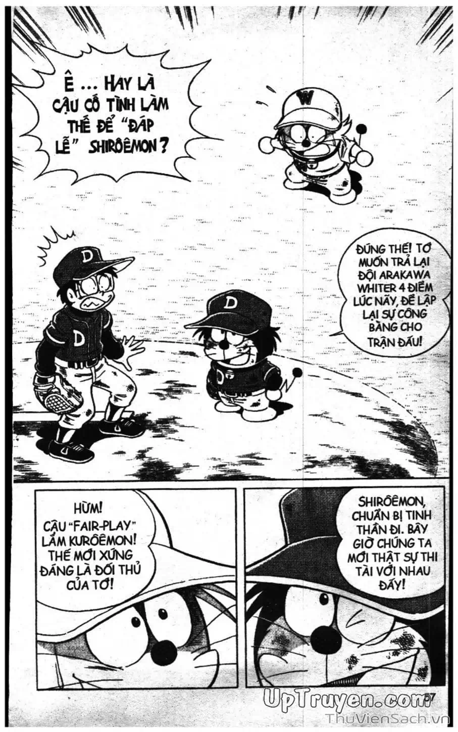 Truyện Tranh Doraemon Bóng Chày trang 3